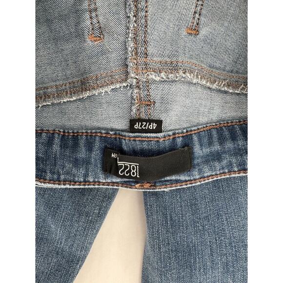 1822 Denim Jeans Size Petite 4/27 Ankle Skinny Low Rise Vintage CJ8CP201203 - Picture 9 of 16